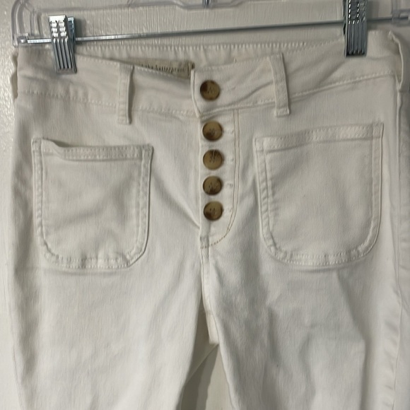 Anthropology oil to high rise denim legging’s - Picture 3 of 8